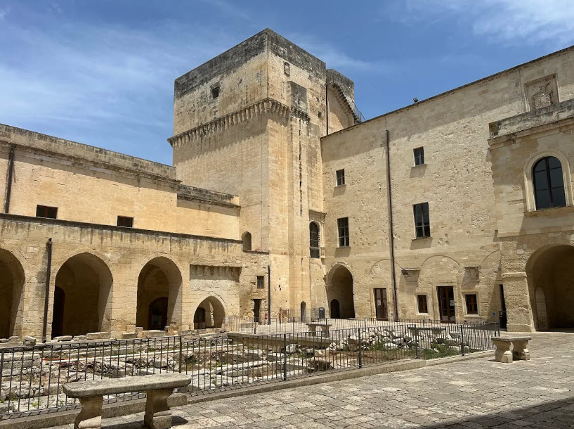 Charles V Castle of Lecce, Italy